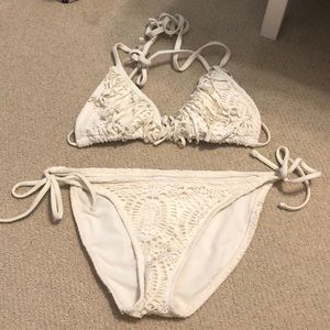 Beautiful cream bikini